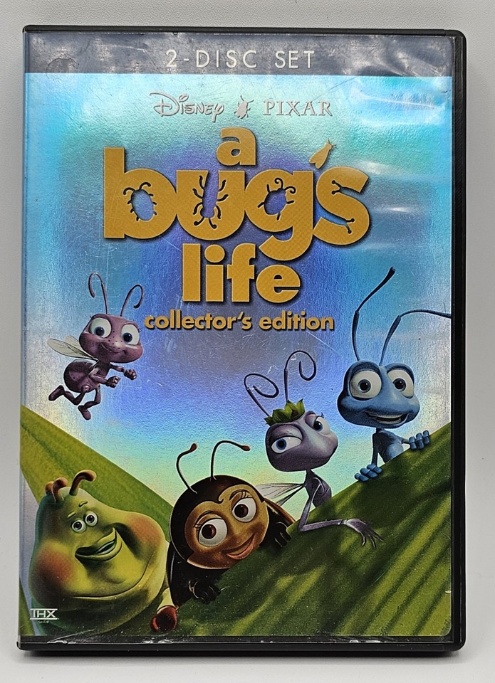 A Bug’s Life DVD Disney Pixar Animated Movie Rare Family Classic 2003 ...