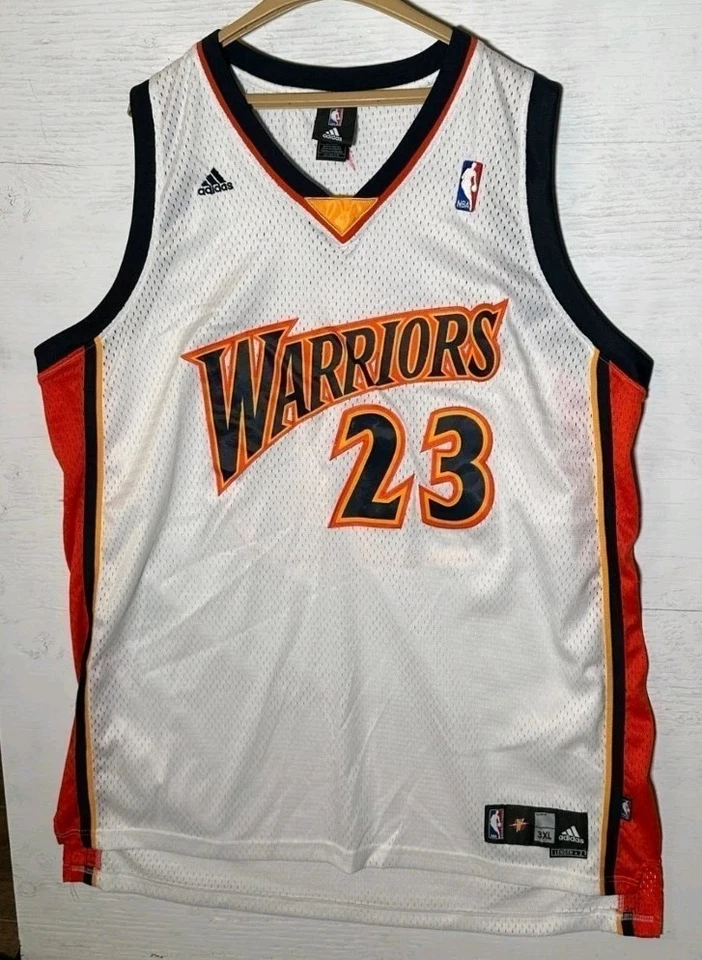 Camiseta vintage Adidas Golden State Warriors Jason Richardson 3XL NBA #23 Foto 4 de 4