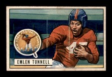 1951 Bowman #91 Emlen Tunnell RC EXMT X3483407