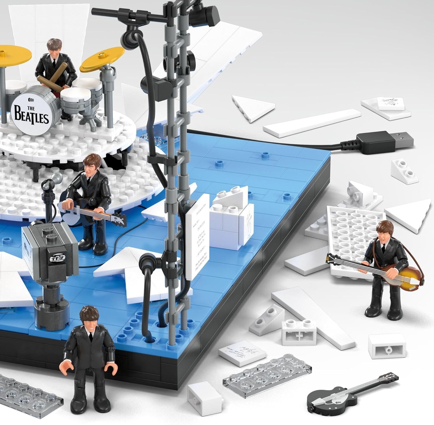 Les Beatles jeu de construction de collection en édition premium M - 4
