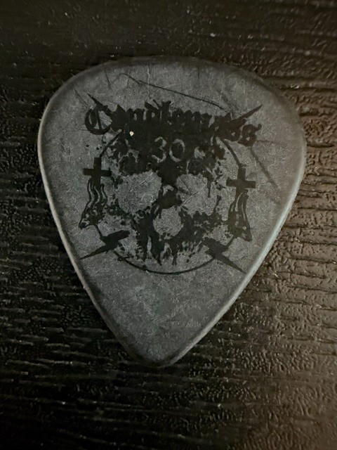 CANDLEMASS  #3   /  ONE SIDED     /   TOUR  GUITAR PICK