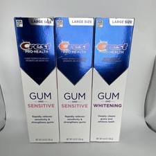 Crest Pro-Health Gum Sensitive Whitening Toothpaste Mint 3-Pack 4.8oz