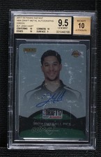 2017-18 Instant Draft 17 Metal Green 7/10 Josh Hart BGS 9.5 GEM MINT Auto 06ls