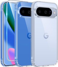 Google Pixel 10 Pro Slim Case Military Grade,Screen Protector,Transparent Cell
