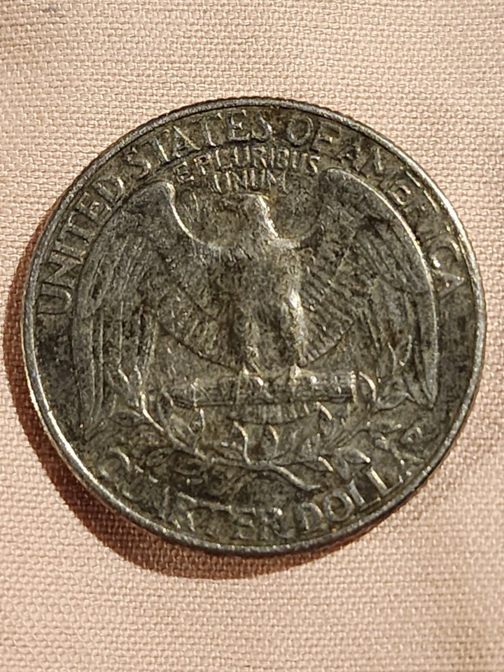 1991 D Washington Quarter Anneal Error Black Beauty!! - Image 2 of 3