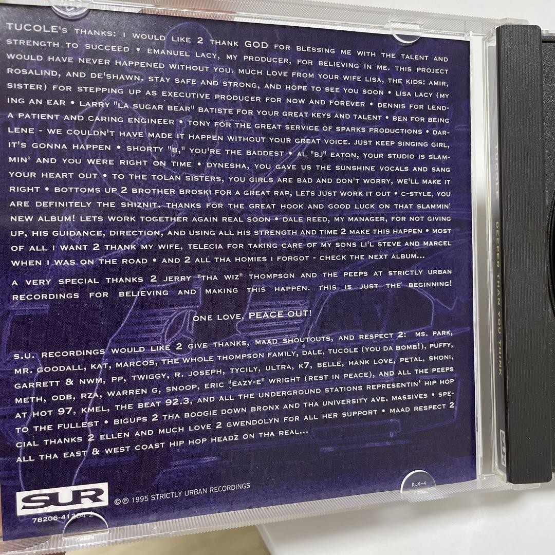 G-Rap Tucole Deep Hip Hop Album Vinyl Record Underground Rap