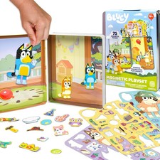 Bluey Magnetic Playset, Magnet Activity Toys, Medium, Playset