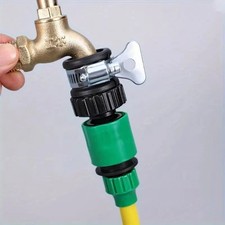 Universal Faucet Tap Adapter Hose Connector Quick Connect Plastic Garden