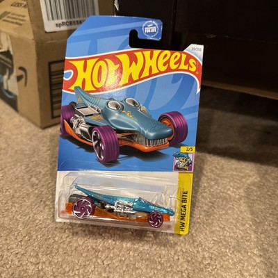 CROC ROD, #039, 2024 HOT WHEELS MEGA BITE, BLUE