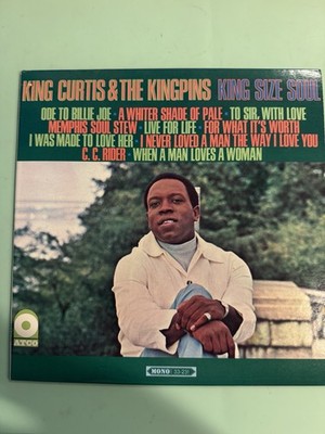 King Curtis & The Kingpins King Size Soul ATCO Mono 33-231 VINYL