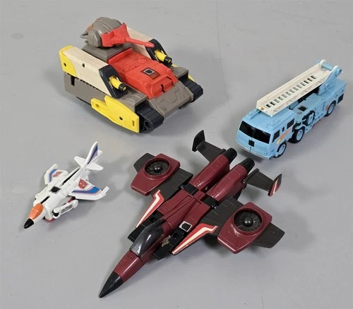 X-64 VINTAGE 1980'S HASBRO TRANSFORMER G1 THRUST HOT SPOT OMEGA SUPREME ETC