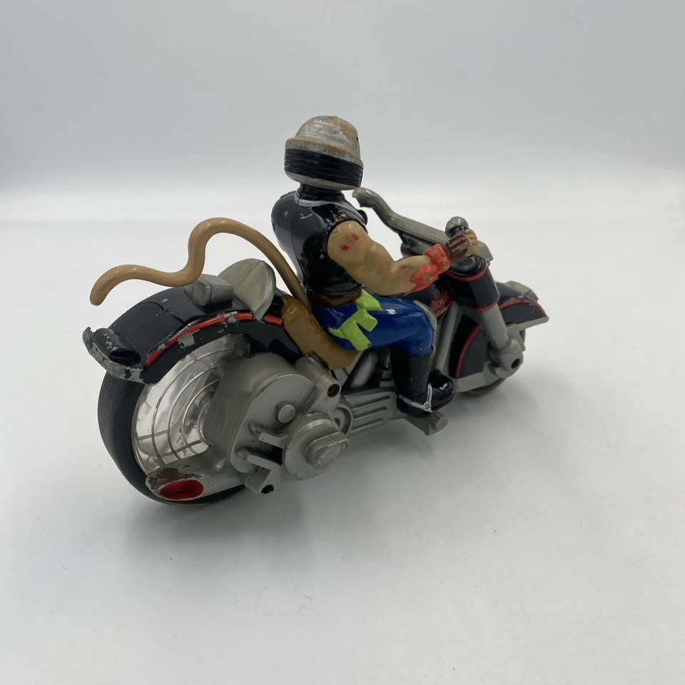 Motociclista Ratones de Marte Acelerador Blazin Cycle 1993 Vintage Juguete Galoob Sin Ripcord Foto 3 de 4