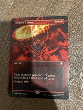 Sozins Comet MTG Magic The Gathering BORDERLESS Non Foil NM Free Shipping