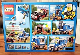 LEGO City 4441 Police Dog Van Complete With Box and Instructions