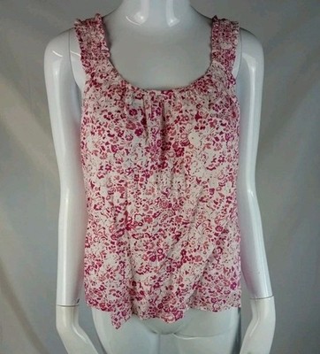 GAP Damen Top Bluse Blumenmuster Flowerprint 