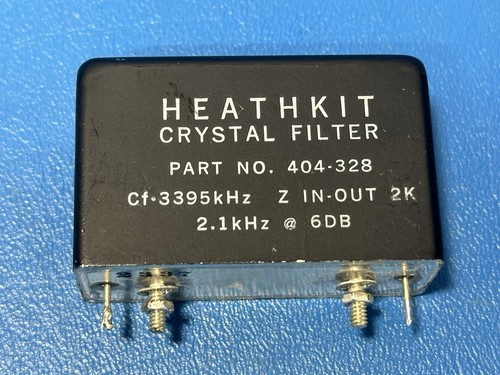 HEATHKIT CRYSTAL FILTER 404-328 3395KhZ FOR SB HW SERIES - Picture 6 of 6