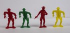 1960’s Toy Cowboy & Indian Figures, Yellow /Green/ Red Unknown Brand Lot Of 28 — photo 7