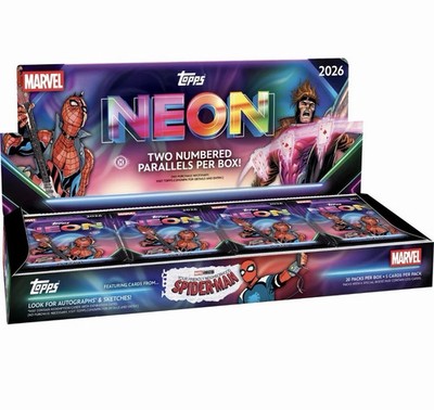 2026 Topps Neon Marvel - Hobby Box New Presale 