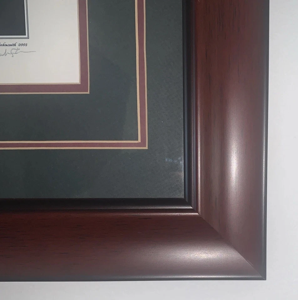 Ebony by John S. Hockensmith - Fine Art Print #26/1000 COA Framed Horse Art - Image 4 of 4