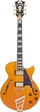 D'Angelico Excel SS Semi-hollowbody Electric Guitar - Vintage Natural