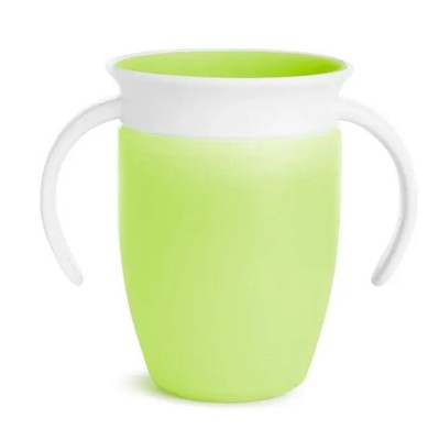 5019090124430 Kubek treningowy z uchwytami Munchkin Miracle 360° 207ml zielony M