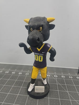 #ad Minnesota State University Mankato Mavericks Stomper Football Bobblehead $25.50