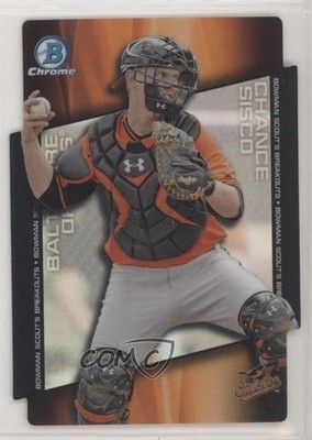 2014 Bowman Draft Chrome Scout's Breakouts Die-Cut Chance Sisco #BSB-CS g9j