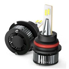 9007 H B5 LED Fog Light Bulbs, 6500K Cool White, 500 Brighter, 10 9007/HB5