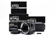  Mint Zenza Bronica ETR Si waist Level Finder 120 Film Back From JAPAN