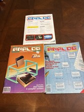 Analog Computing Magazine 1986 Lot Of 3 Atari Computer