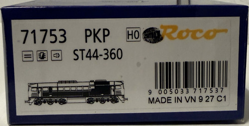 Roco H0 ST44-360 PKP 71753 Diesellok Soundfunktion grün grau orange | Zustand: Neu: Sonstige (siehe Artikelbeschreibung)