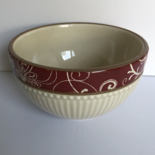 Pier 1 Imports Maribeth Fruit Dessert Sauce Bowl 4.25" Red 6 Avail Sold Separate - Picture 14 of 24