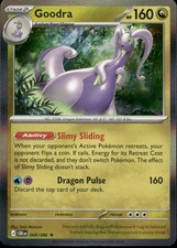 Goodra 068/086 ME04 Chaos Rising R NM English Pokémon