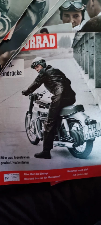 14x Das Motorrad Zeitschrift   1960 Vintage Zündapp Kreidler  - Bild 4 von 4