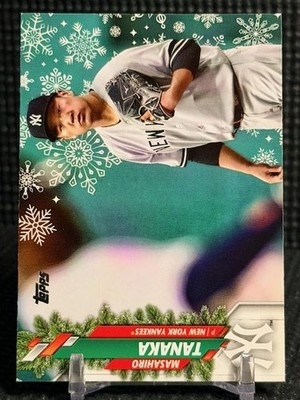 2020 Topps Holiday - Metallic #HW172 Masahiro Tanaka New York Yankees