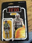 Tri Logo Vintage Boba On Palitoy 65 Card Back Star Wars Action Figure 1977