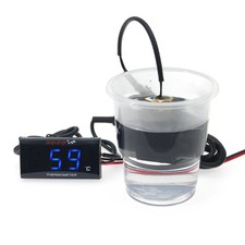 Motorcycle Water Temperature Gauge Mini Thermometer Temp gauges For XMAX250 300
