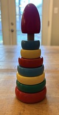 Vintage BRIO Stackable Wood Toy Sweden