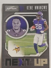2021 Panini Playbook - Next Up #NXT-KNW Kene Nwangwu Near Mint