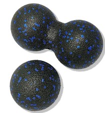 Peanut Massage Ball - Double Lacrosse Massage Ball  Mobility Ball for Physic...
