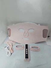 LED Face Mask Light Therapy, 4 Modes Portable Red Light Therapy f Face Open Box