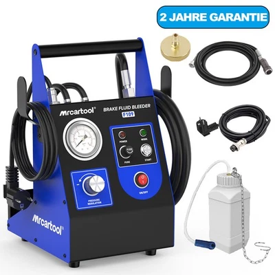 MRCARTOOL Dispositivo de purga de frenos eléctrico automóvil purga de frenos dispositivo de mantenimiento de frenos