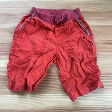 Tea Collection boys size 5 red shorts