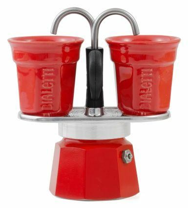 Bialetti Mini Express Moka pot 0.9 L Red