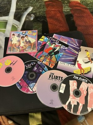THE FLIRTS - CD-Sammlung - Bobby ORLANDO - 4 CD - keine Plastik-CD aber OK