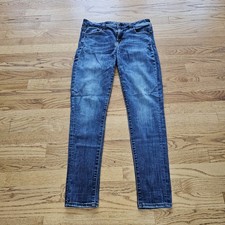 American Eagle Super Super Stretch Jegging Jeans Blue Women's 10 Long