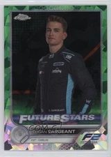 2022 Chrome Sapphire Edition Formula 1 Green Refractor 31/75 Logan Sargeant 0v2h