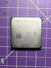 AMD A4-5300 Series Dual Core 3.4ghz CPU AD530BOKA23HJ Socket FM2 TESTED WORKING