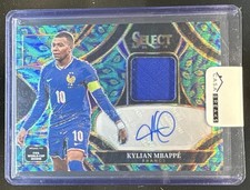 2025-26 Select Road to FIFA World Cup Kylian Mbappe Auto Jersey Peacock #AM-KM