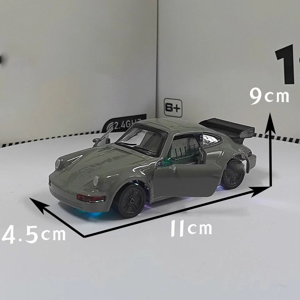 1/43 RC Drift RTR Racing Vehicle 4*4 High Speed Mini Car Model Battery Lights - Image 2 of 4